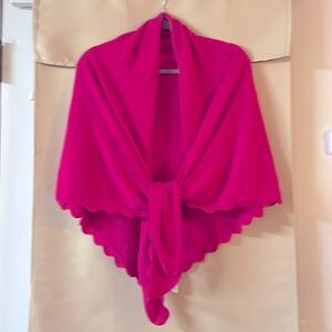 Talbots Scarf Shawl Wrap Lightweight Cotton Excellent Condition